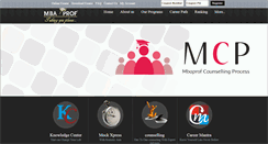 Desktop Screenshot of mbaprof.org